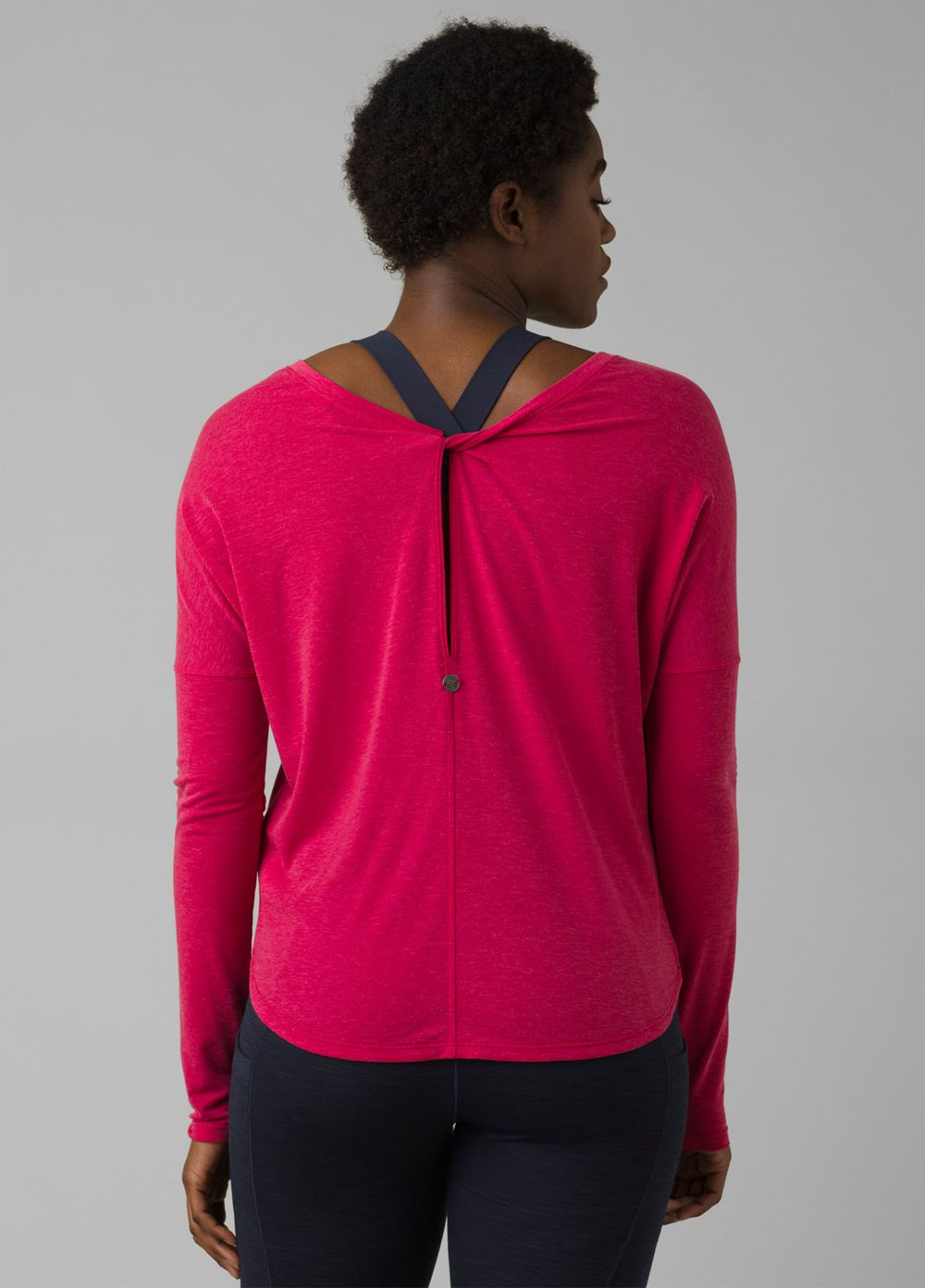 Red Women's PrAna Rogue Long Sleeve T-Shirts | HKMSYP962