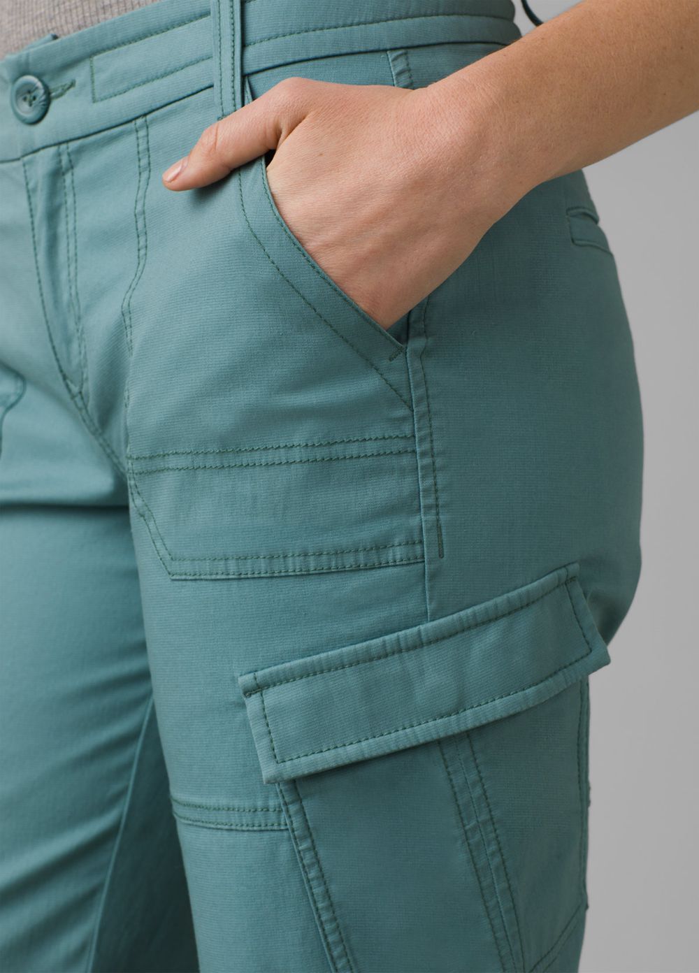 Turquoise Women's PrAna Elle Cargo Pants | GQNZLW673