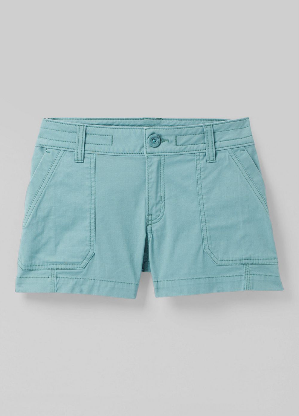 Turquoise Women's PrAna Elle Shorts | QZOAFK680