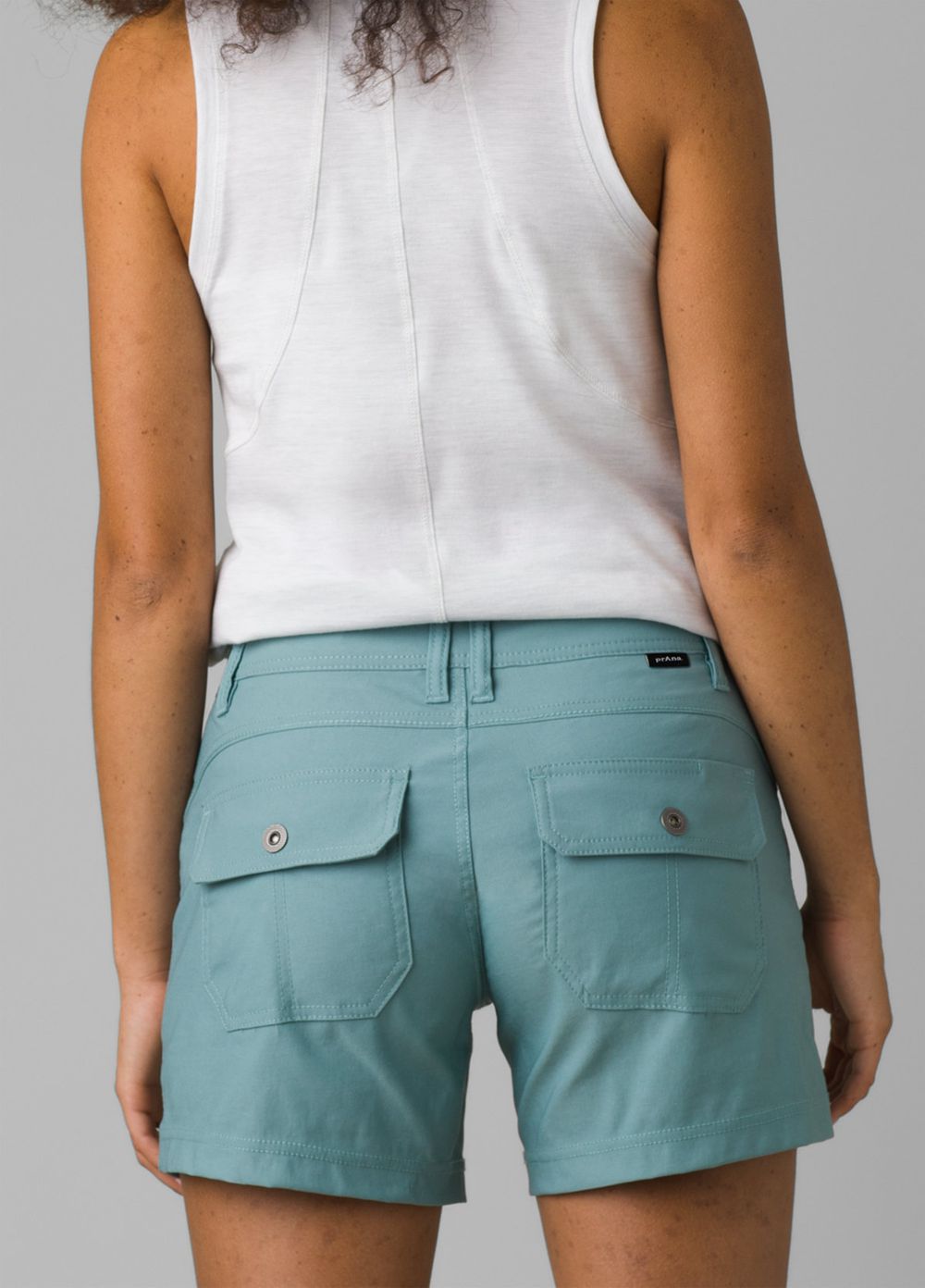 Turquoise Women's PrAna Halle II Shorts | YBUPSK903