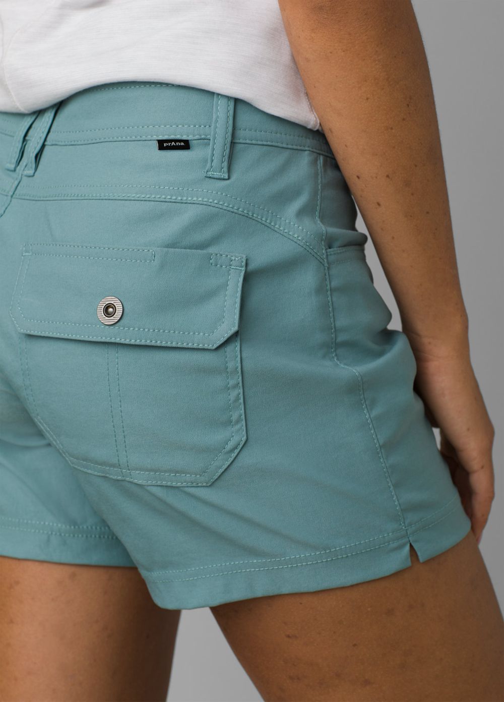 Turquoise Women's PrAna Halle II Shorts | YBUPSK903