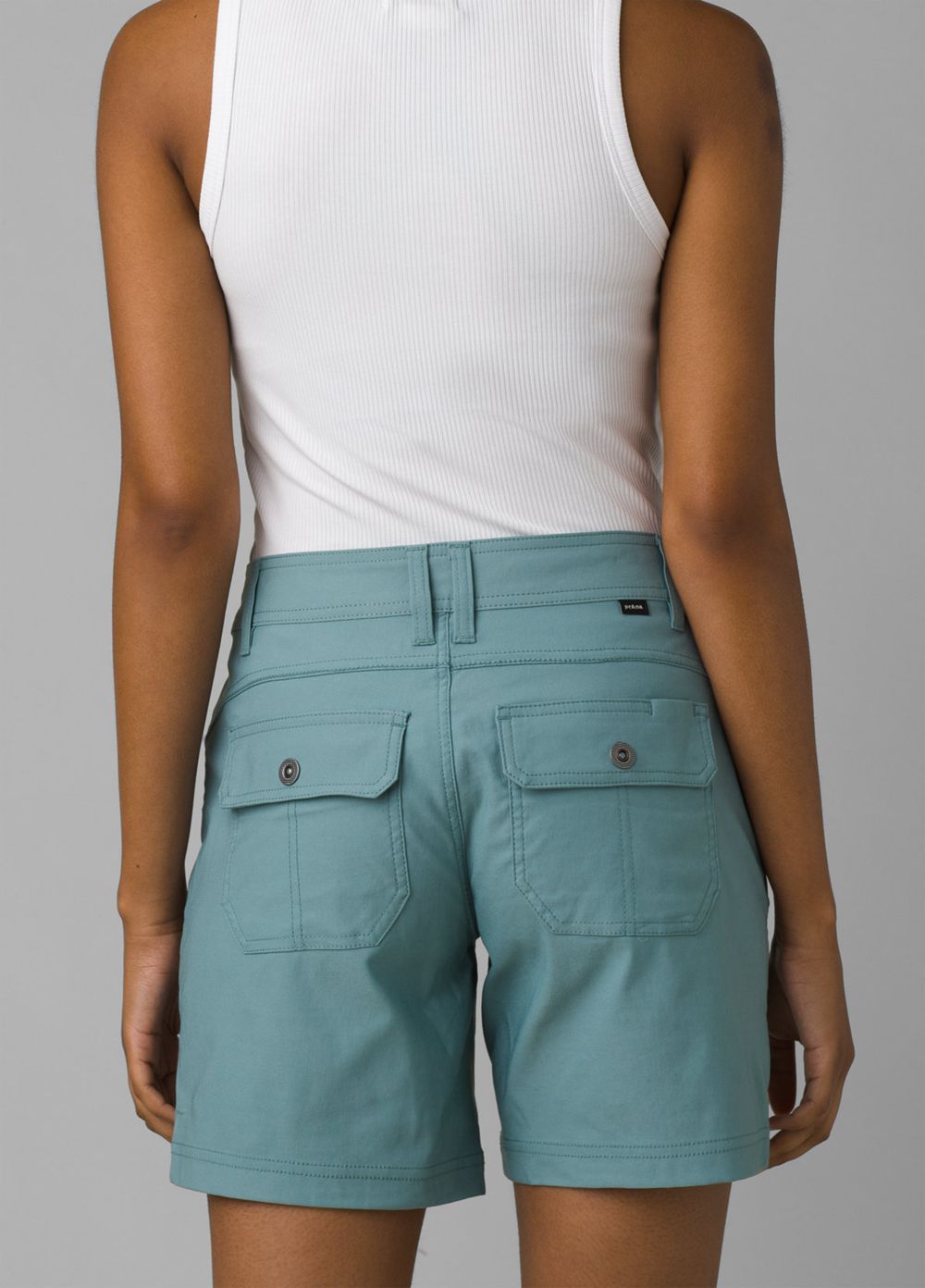 Turquoise Women's PrAna Halle II Shorts | YBUPSK903