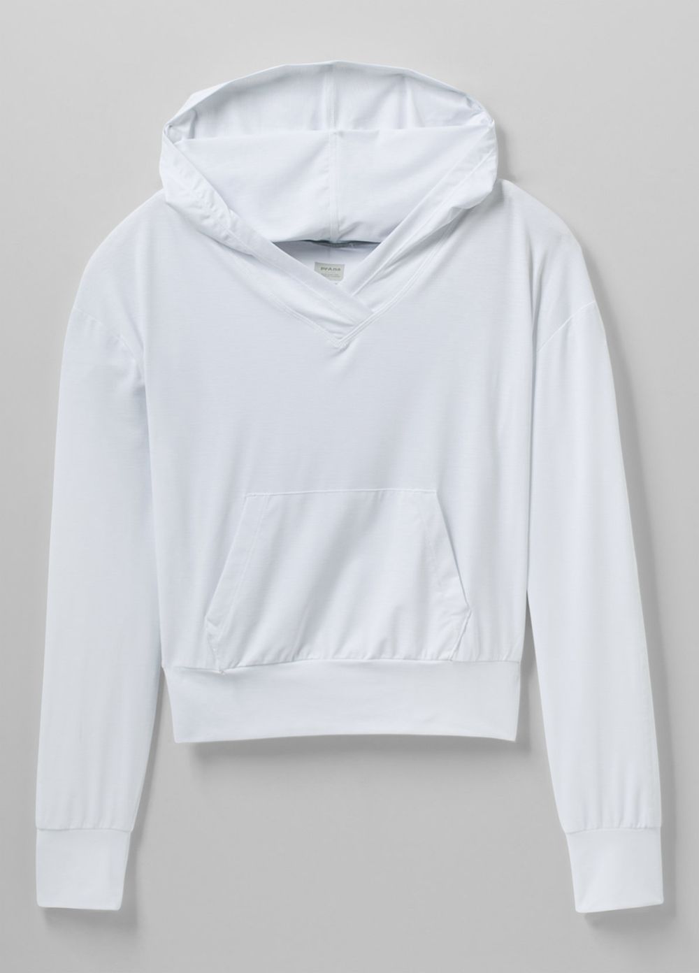 White Women's PrAna Eileen Hoodie | YCAEIF672