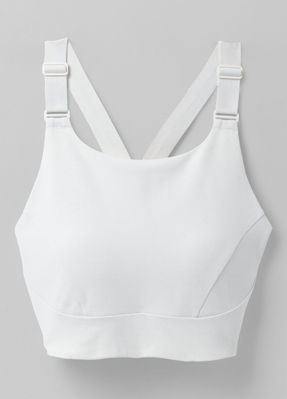 White Women's PrAna Everyday Support Bra | IDPWMZ410