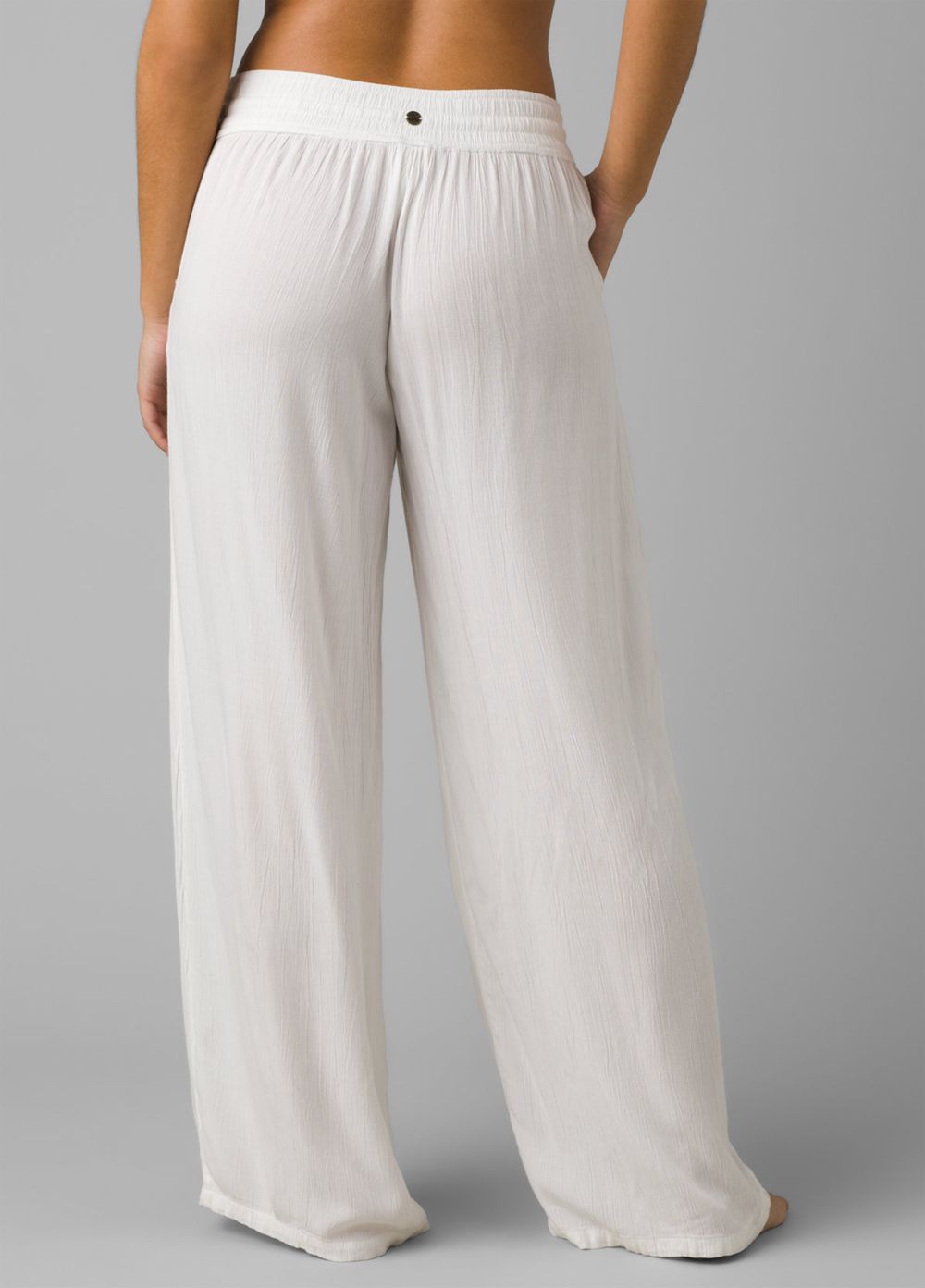 White Women's PrAna Fernie Beach Pants | VPHYGM821