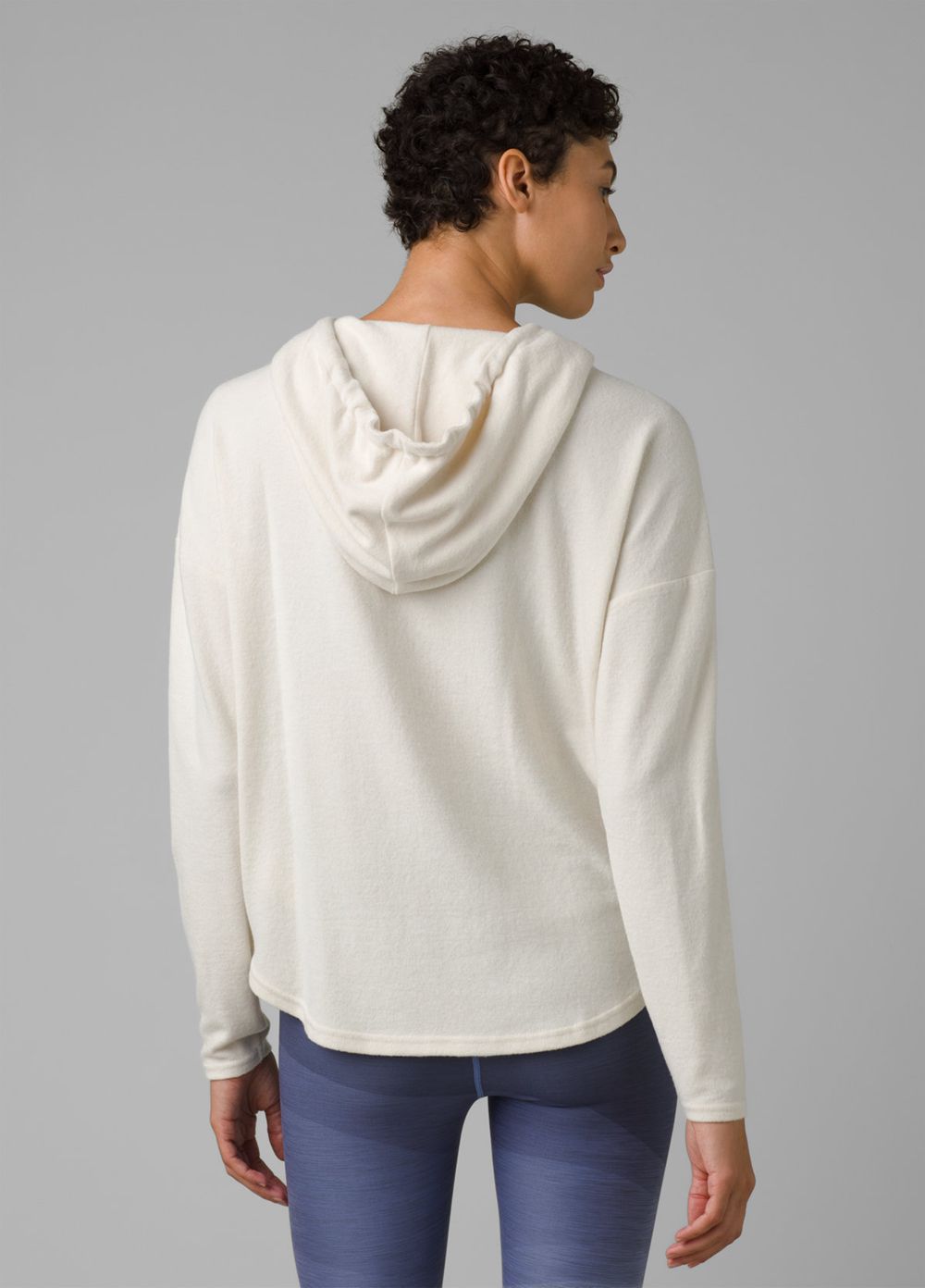 White Women's PrAna Foresta Sweaters | HZVKTO714