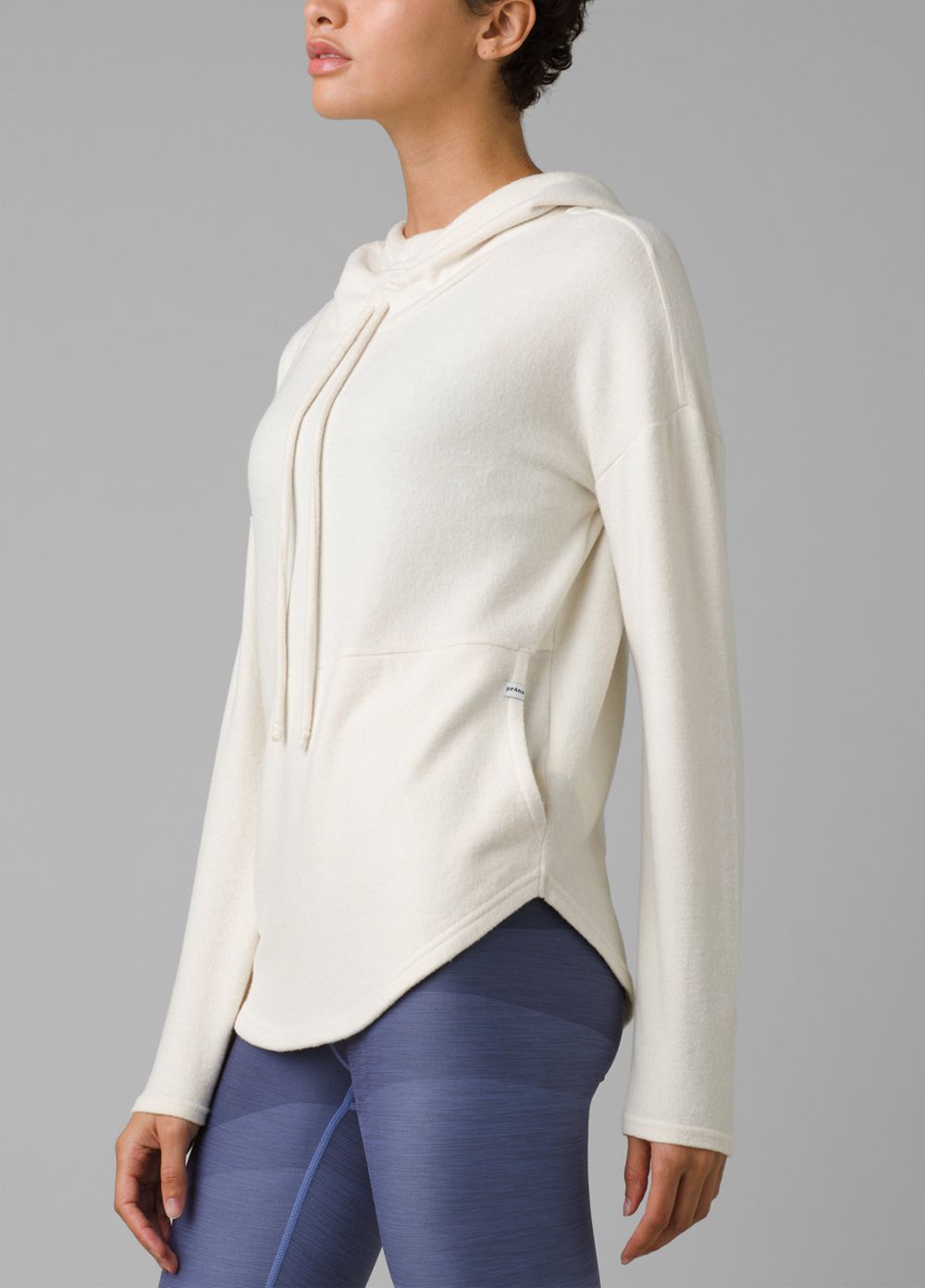 White Women's PrAna Foresta Sweaters | HZVKTO714