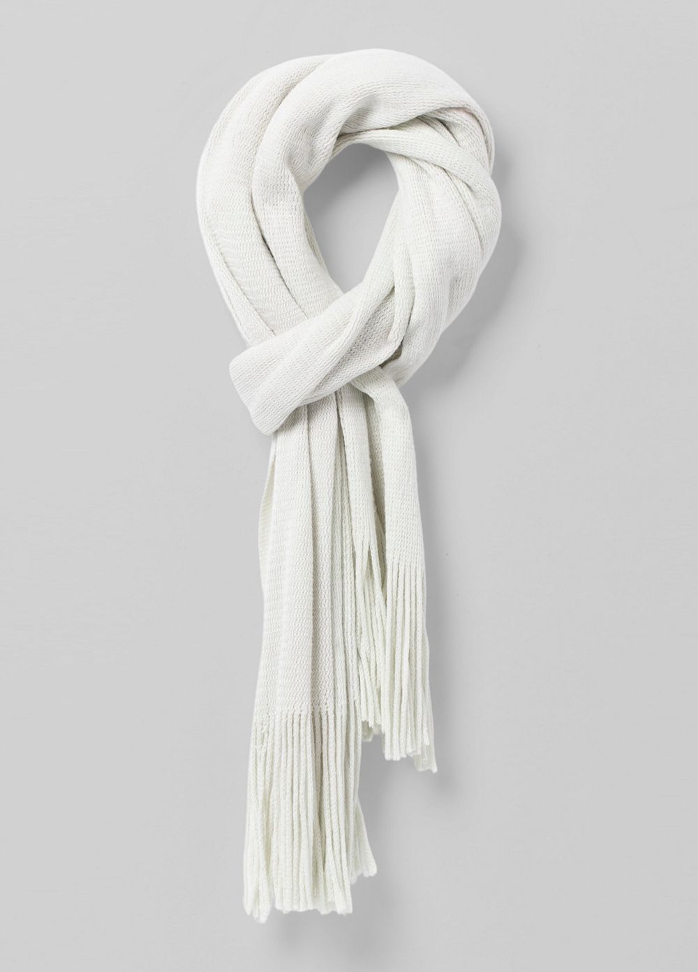 White Women's PrAna Karsee Scarf | UDTRSV837