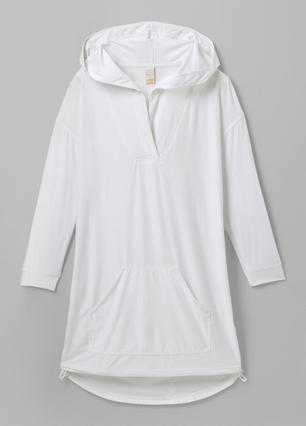 White Women's PrAna Mantra Bay Tunic Shirts | GMQENW862