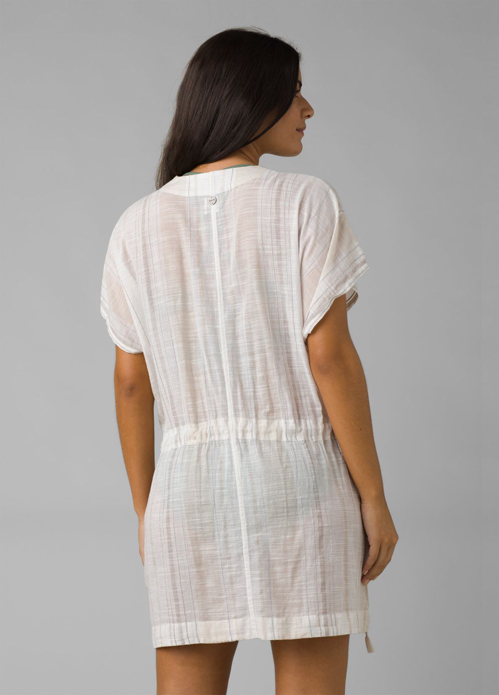 White Women's PrAna Marina Bay Tunic Shirts | VIWMYS094