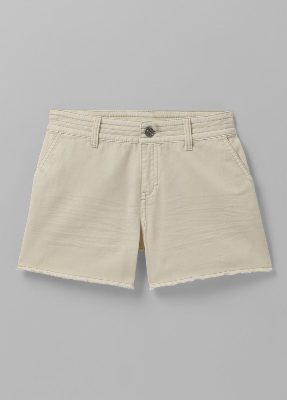 White Women's PrAna Sancho Shorts | SEMHUK150