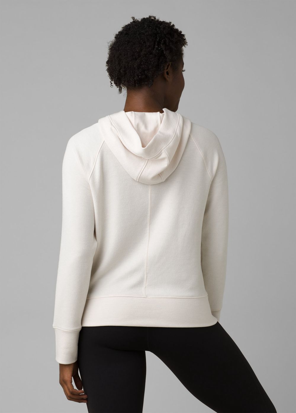 White Women's PrAna Sunrise Hoodie | KCRYBX452