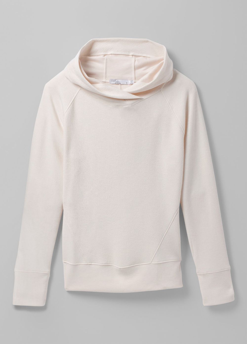 White Women's PrAna Sunrise Hoodie | KCRYBX452