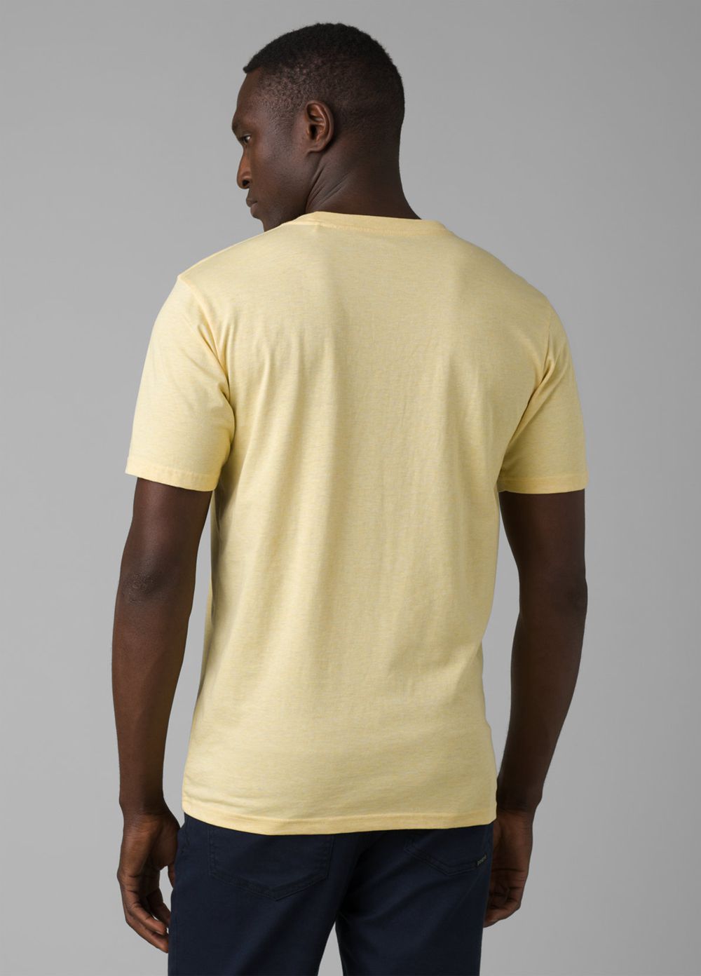 Yellow Men's PrAna Camp Fire Journeyman 2 T-Shirts | EZGOFI928