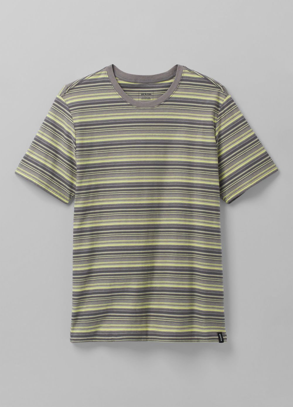 Yellow Men's PrAna Cooper Point Crew T-Shirts | NGWKZQ295