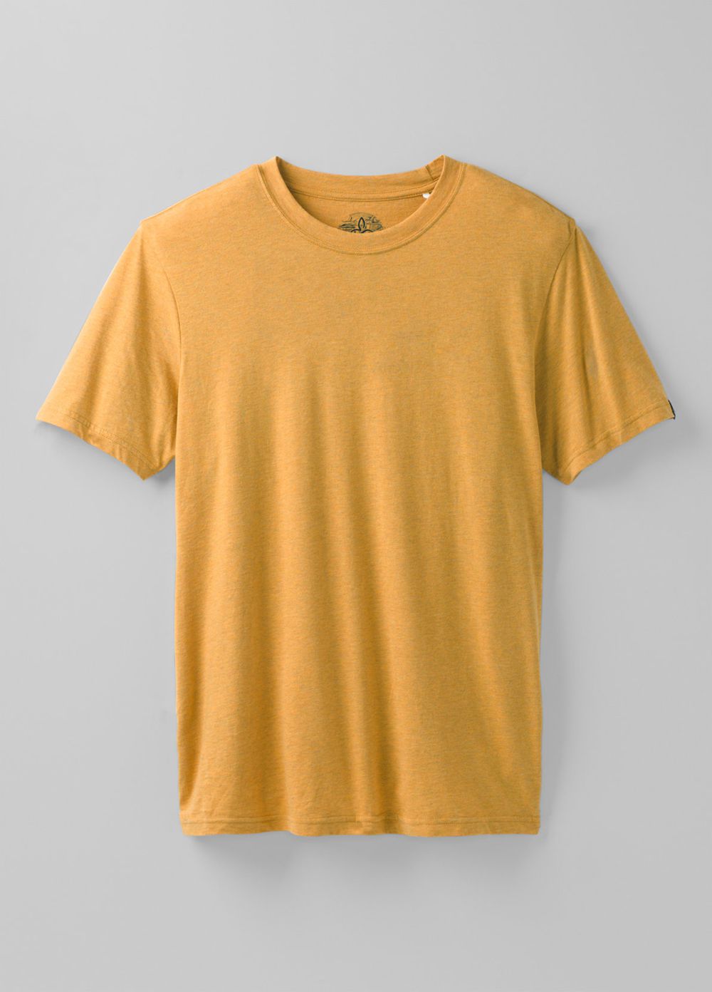 Yellow Men's PrAna Crew T-Shirts | VUBLTF425