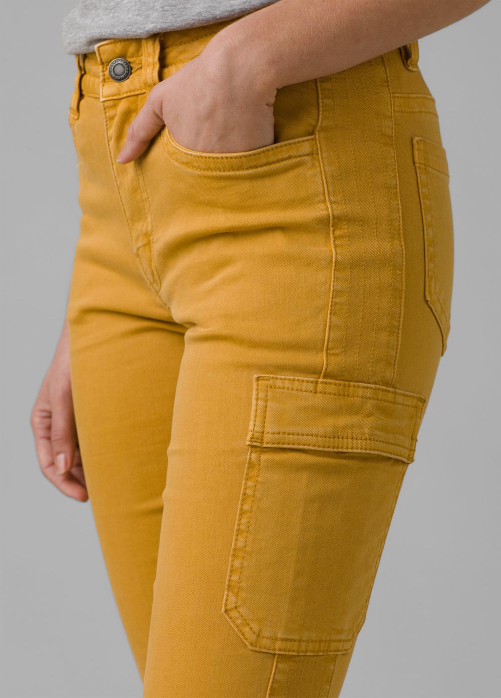 Yellow Women's PrAna Dollia Ankle Pants | EDZTRW609