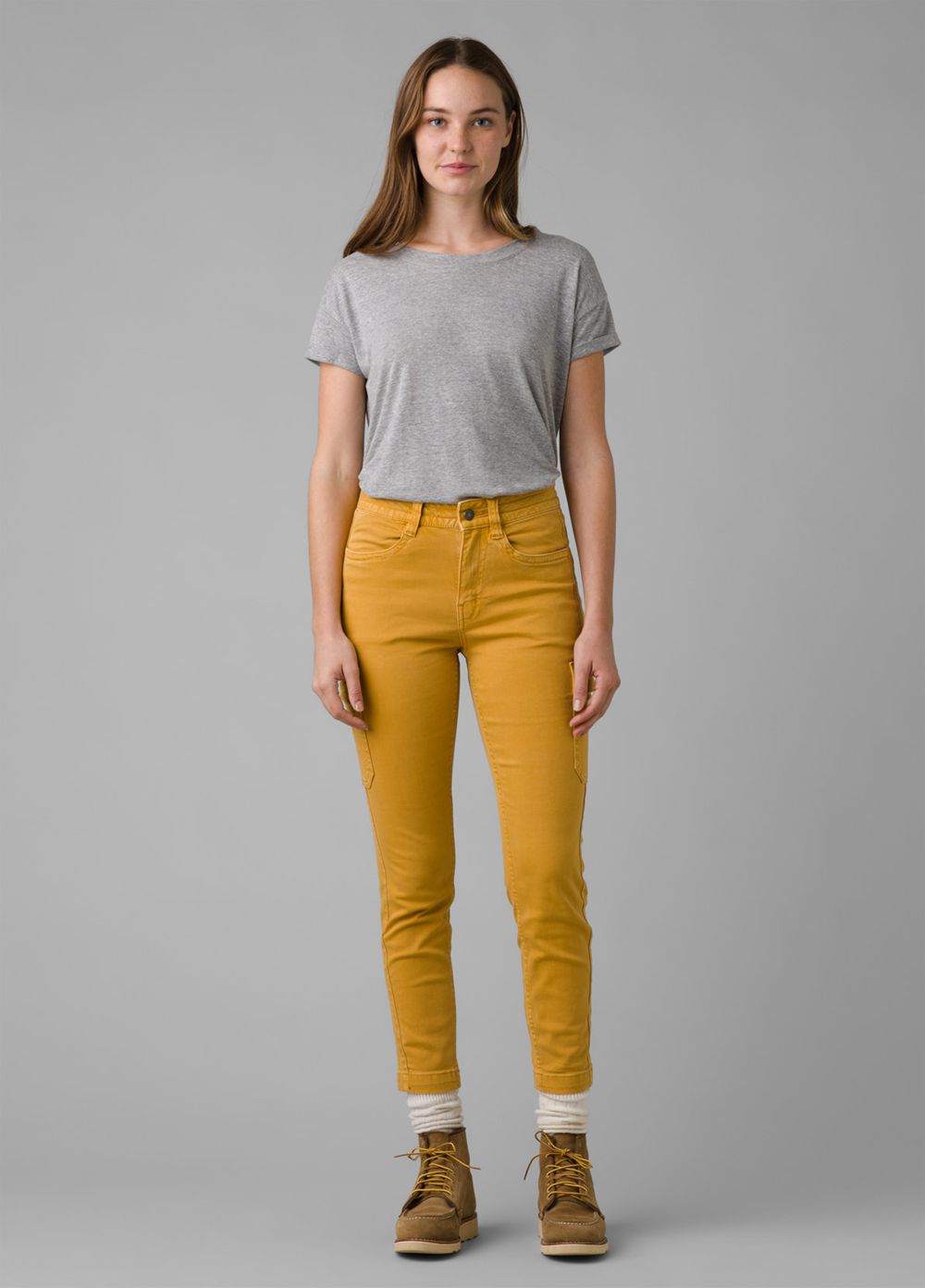 Yellow Women's PrAna Dollia Ankle Pants | EDZTRW609