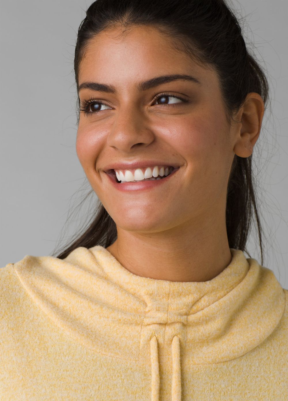 Yellow Women's PrAna Foresta Sweaters | FNXAQZ732