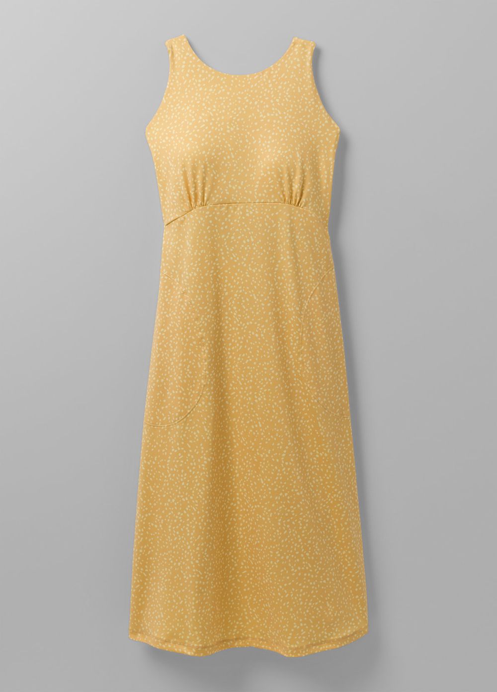 Yellow Women's PrAna Jewel Lake Dresses | NDKLZE168