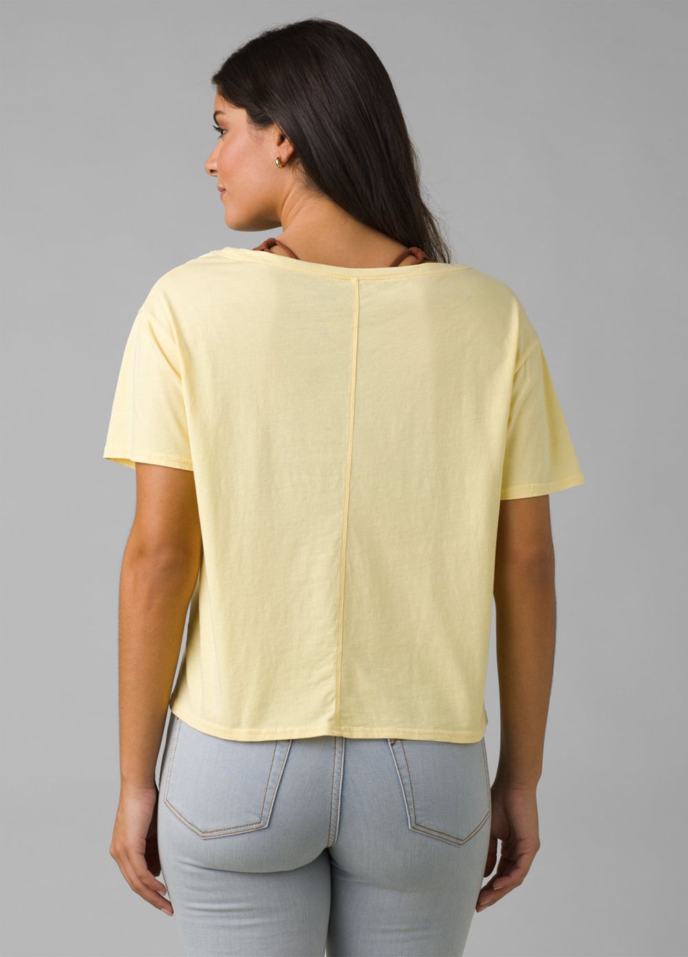 Yellow Women's PrAna Journeyman 2.0 T-Shirts | HSUWBL123