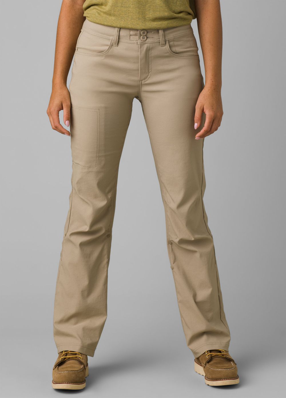 Beige Women's PrAna Halle II Pants | ILXMWS038