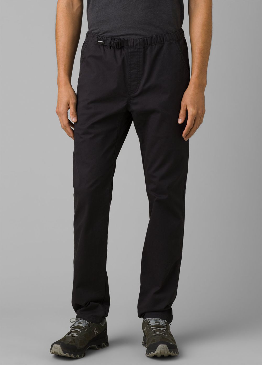 Black Men's PrAna High Rock Pants | MUZJLR034