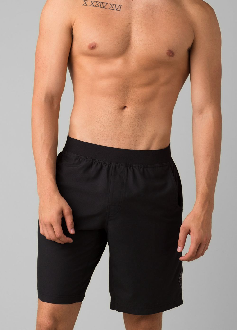 Black Men's PrAna Mojo Shorts | TALHFZ821