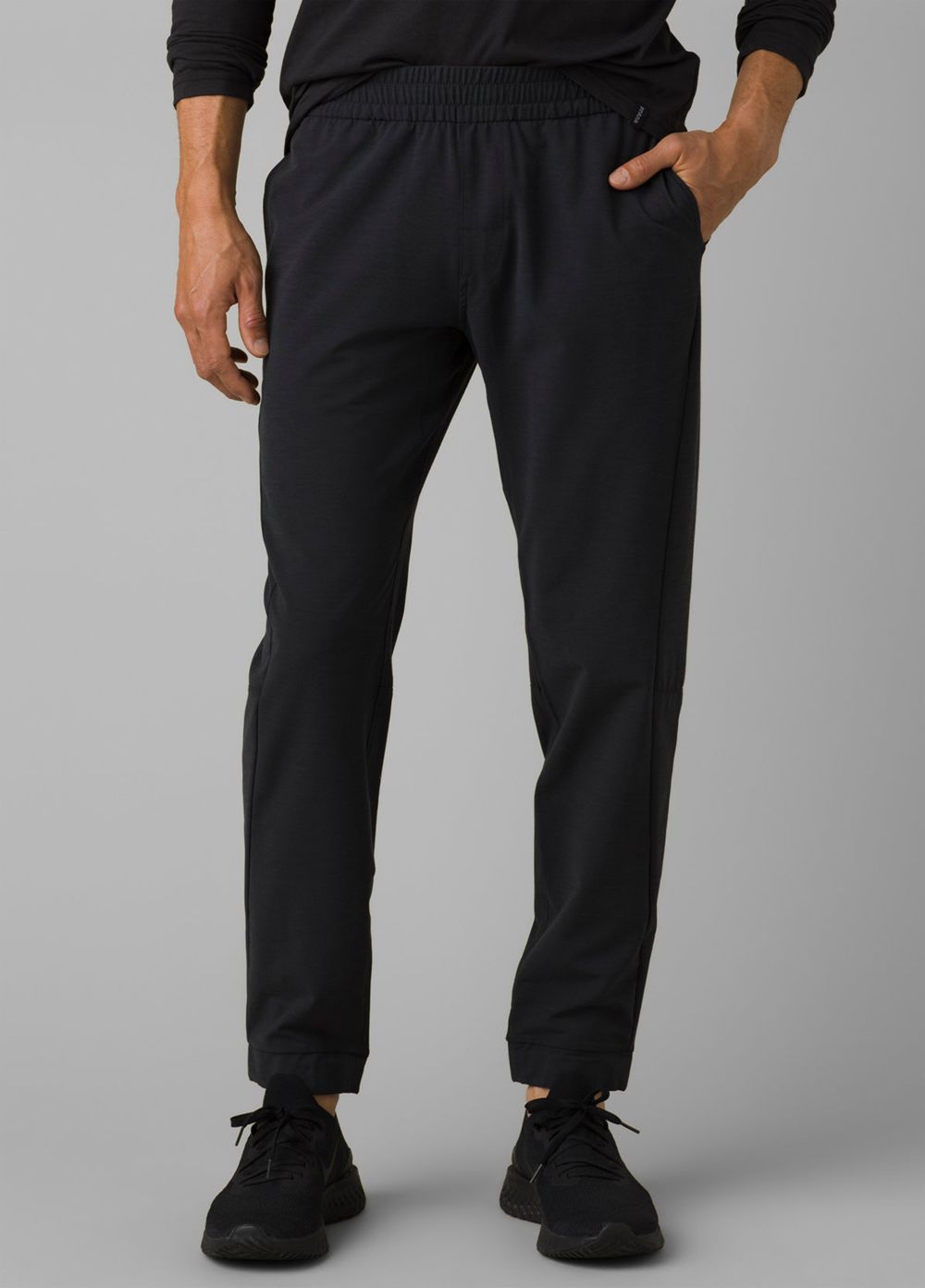 Black Men's PrAna West Edge Jogger Pants | NVMIZU109