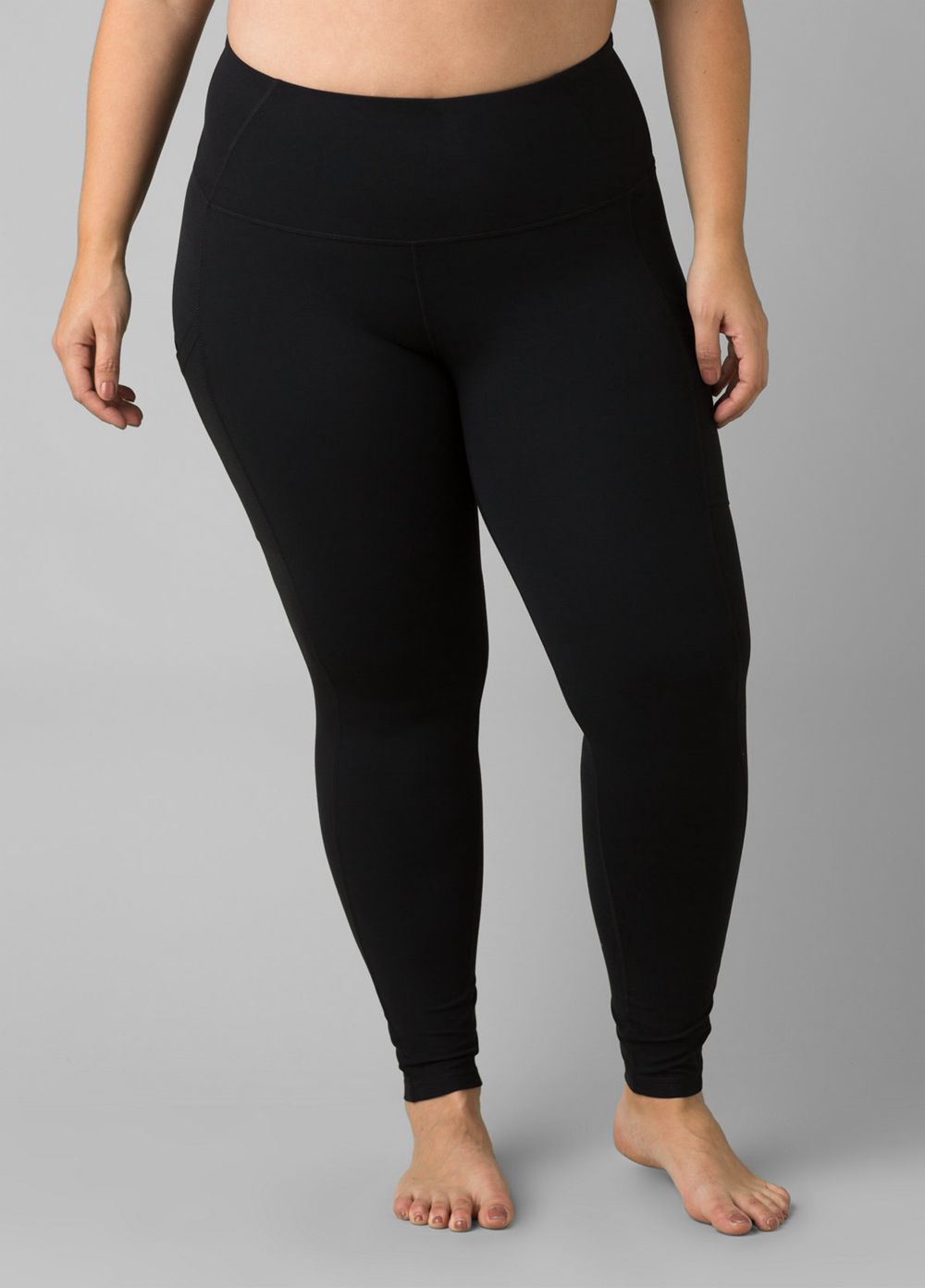 Black Women's PrAna Electa Plus Leggings | MPVZTB652