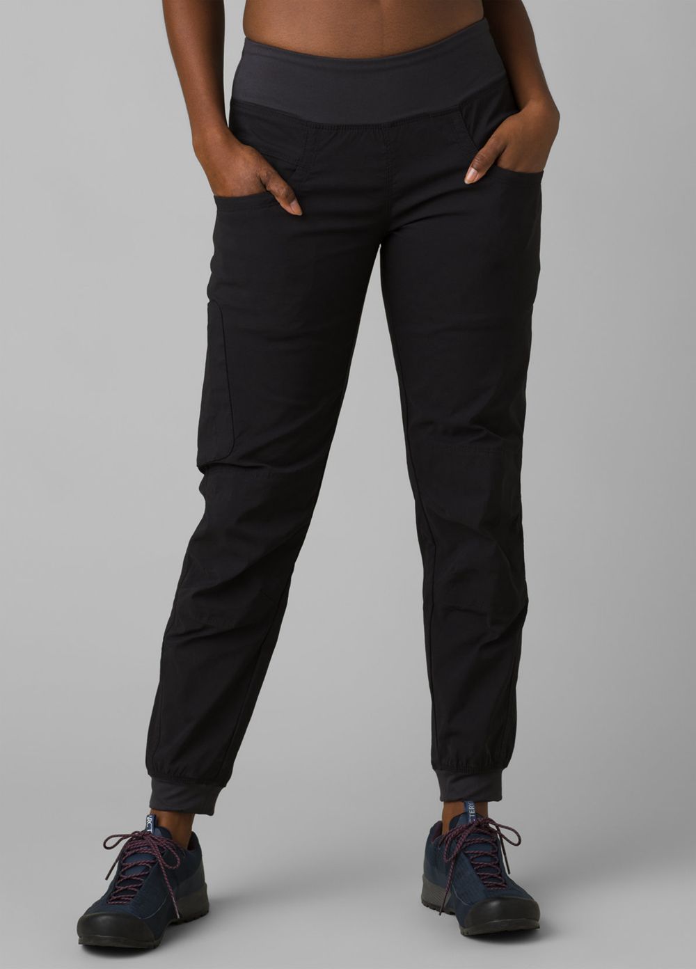 Black Women's PrAna Kanab Pants | NSKMYQ503