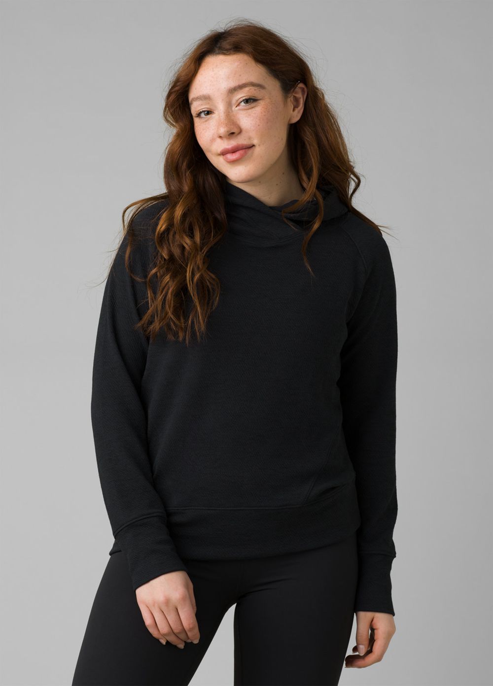 Black Women's PrAna Sunrise Hoodie | VIGEZX650