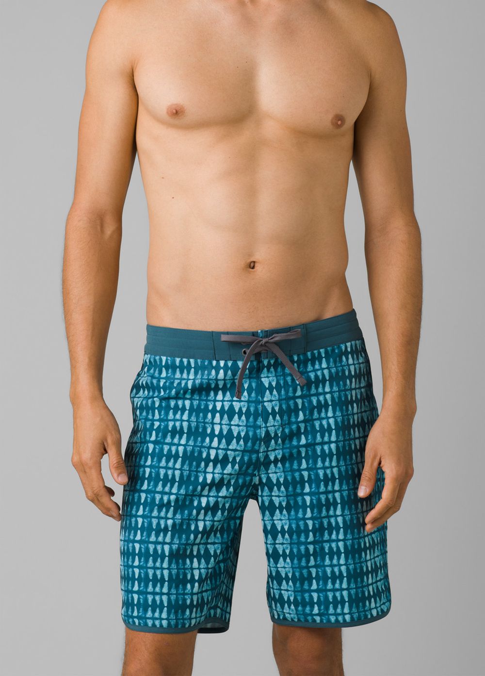 Blue Men's PrAna Roots Studio Boardshorts | LWPKTY248