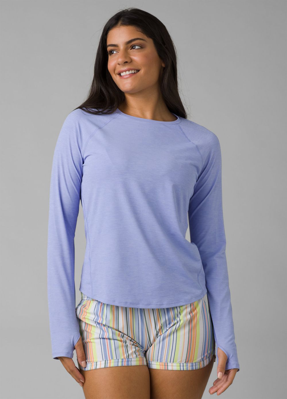 Blue Women's PrAna Eileen T-Shirts | EIGMPH528