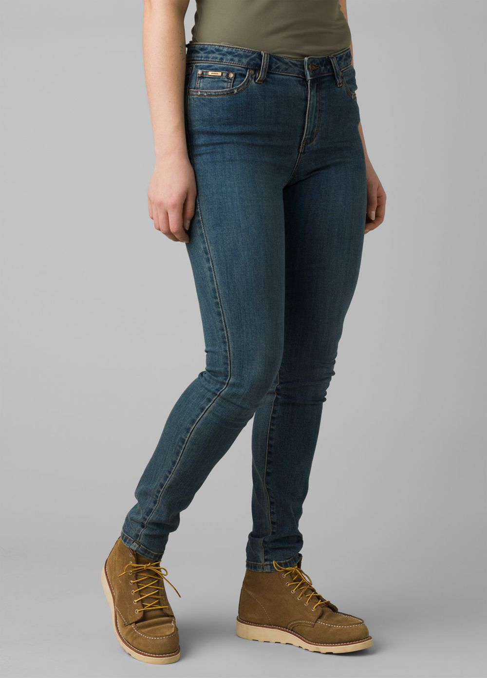 Blue Women's PrAna Sienna Jeans | BQFMRP864