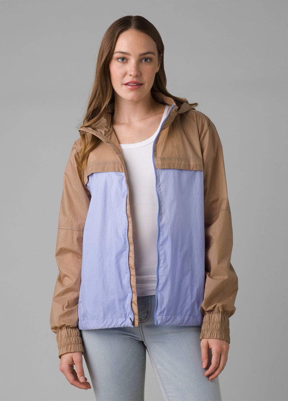 Brown Blue Women's PrAna Whistler Jackets | BMCDJV719