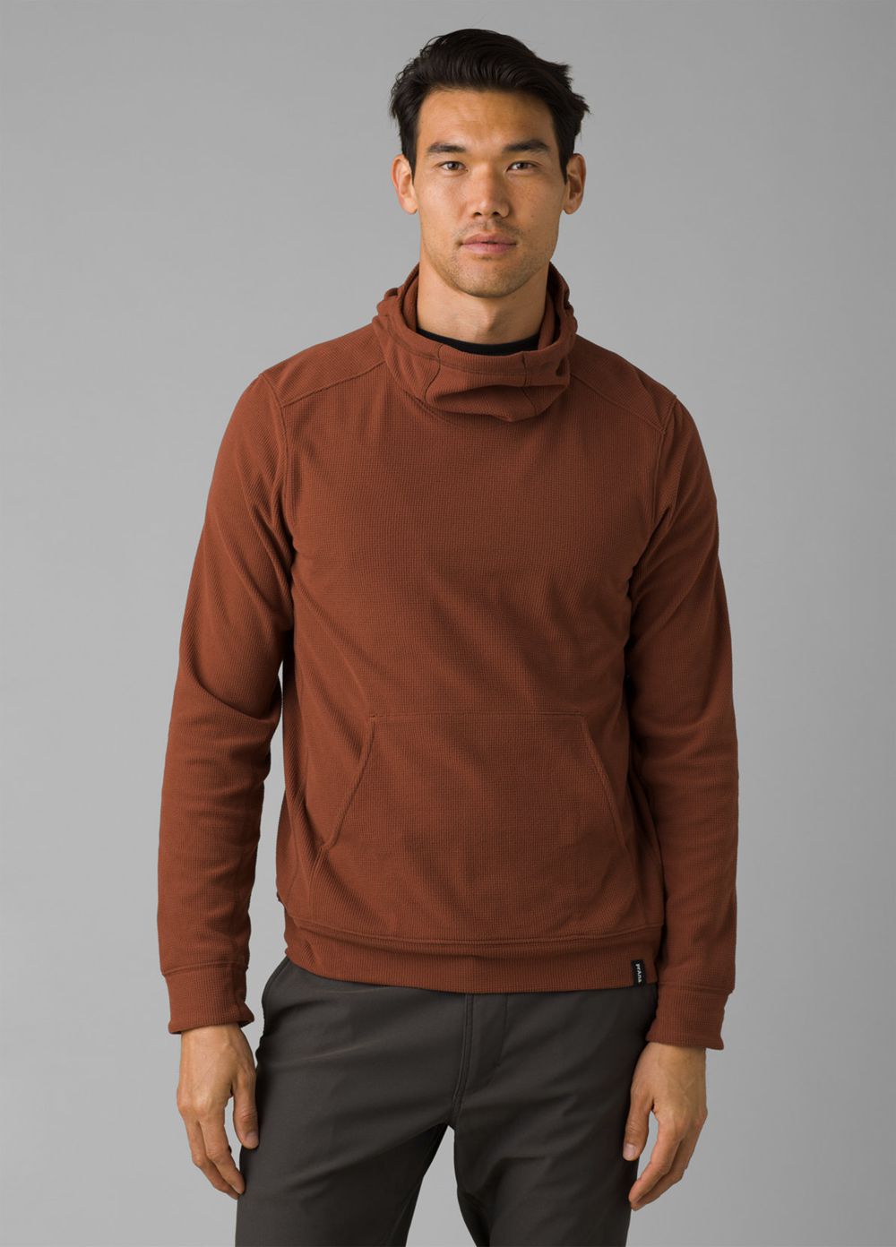 Brown Men's PrAna Coldstream Hoodie | EMPIQU786