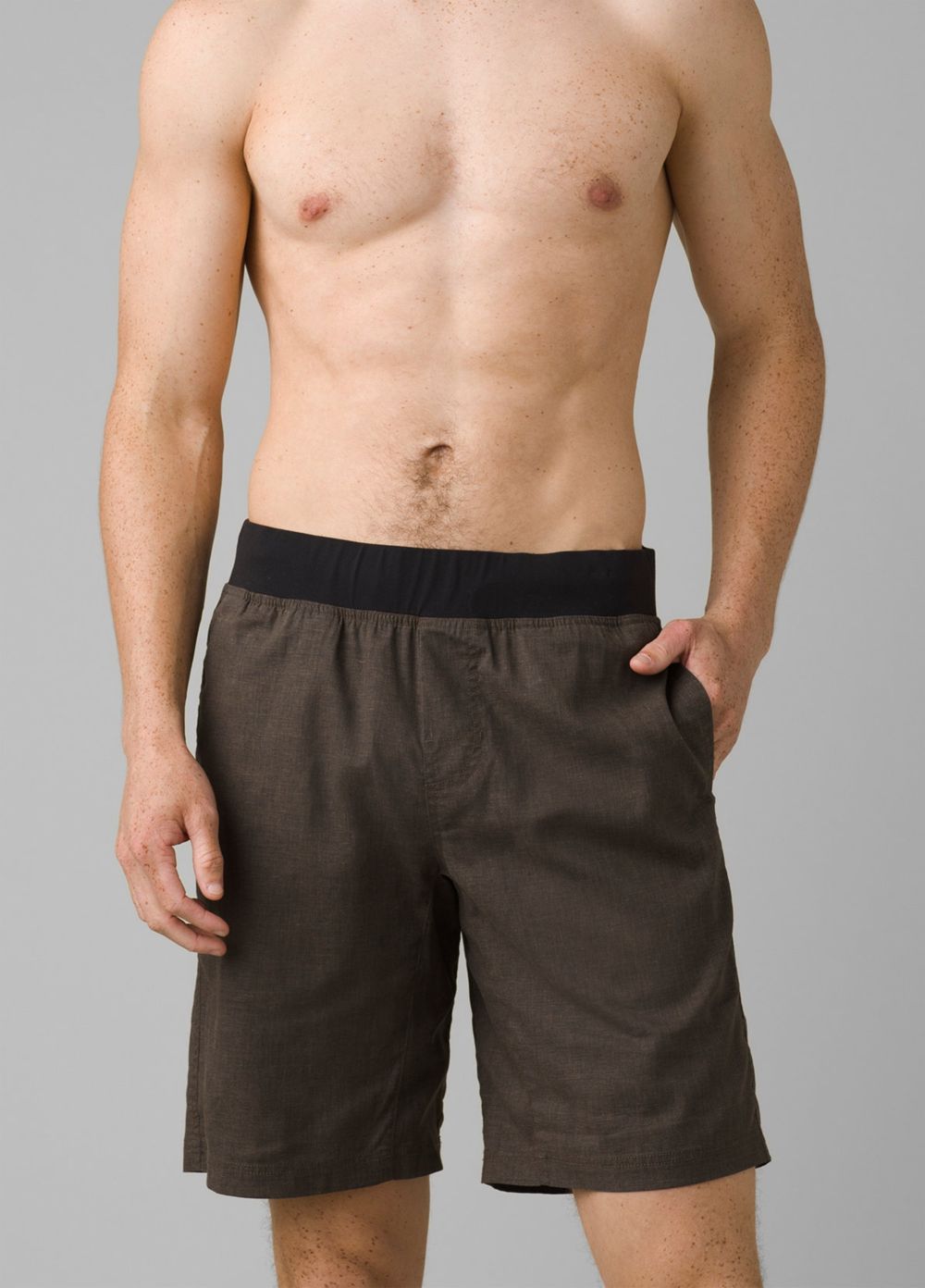 Brown Men's PrAna Vaha Shorts | WUPYIN093