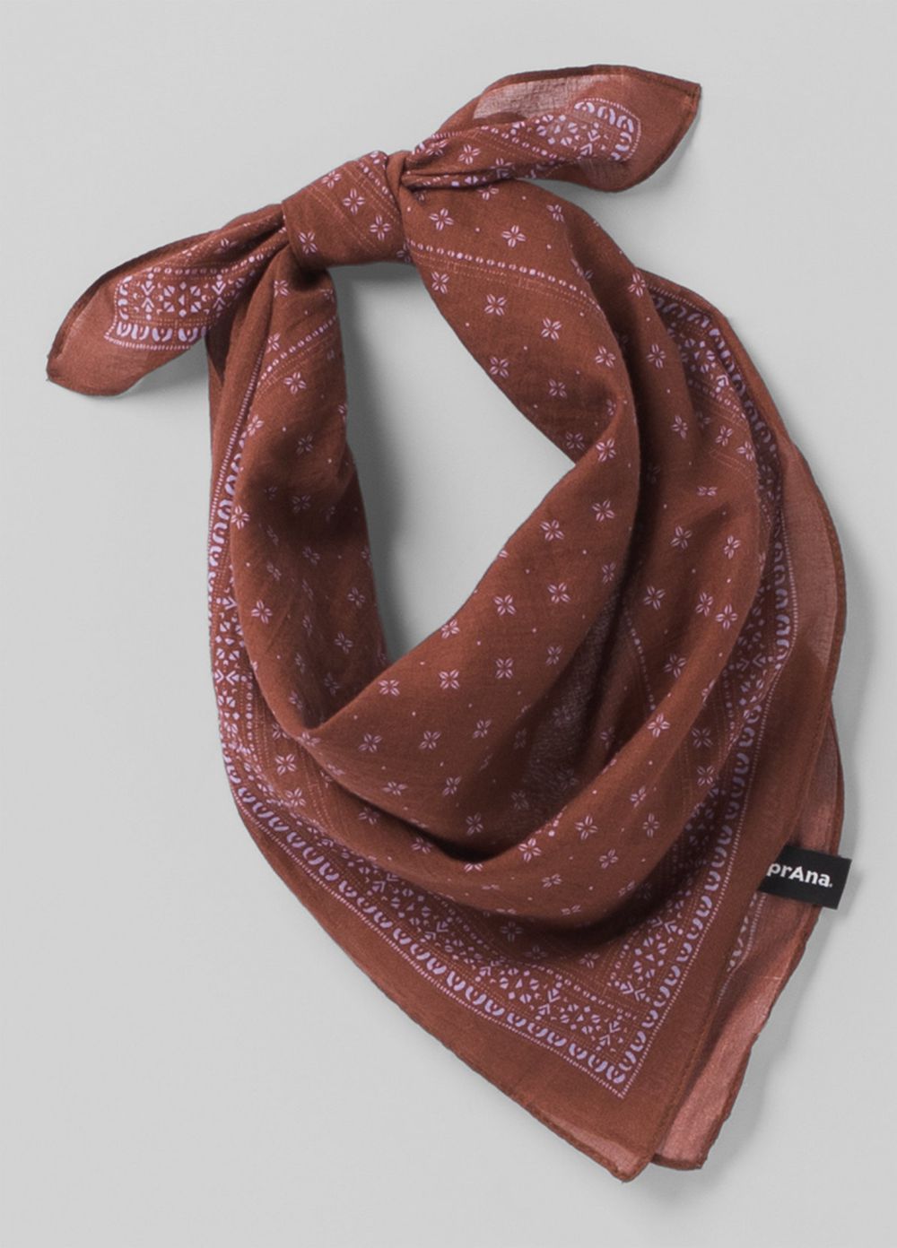 Brown Women's PrAna Balme Bandana Scarf | ZFVABI623