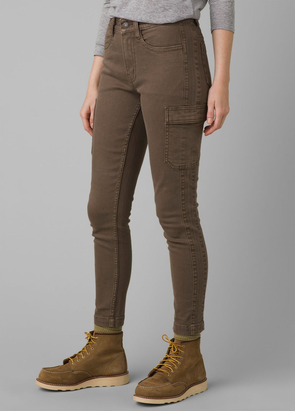 Brown Women's PrAna Dollia Ankle Pants | TRXIPD176