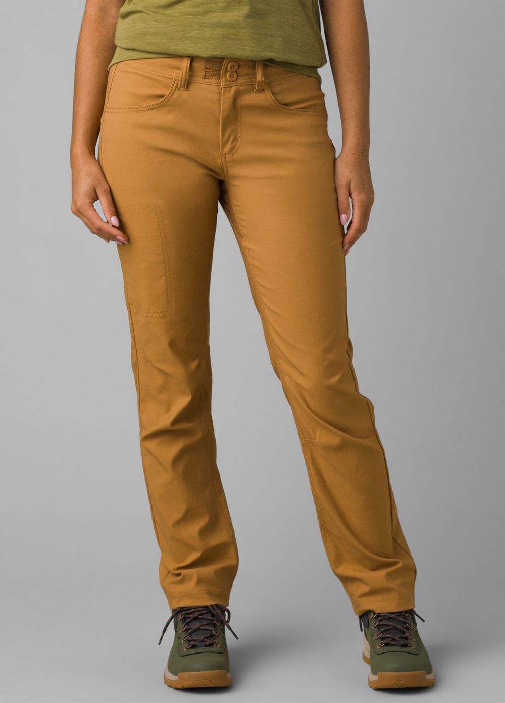 Brown Women's PrAna Halle Straight II Pants | YJCFOX573