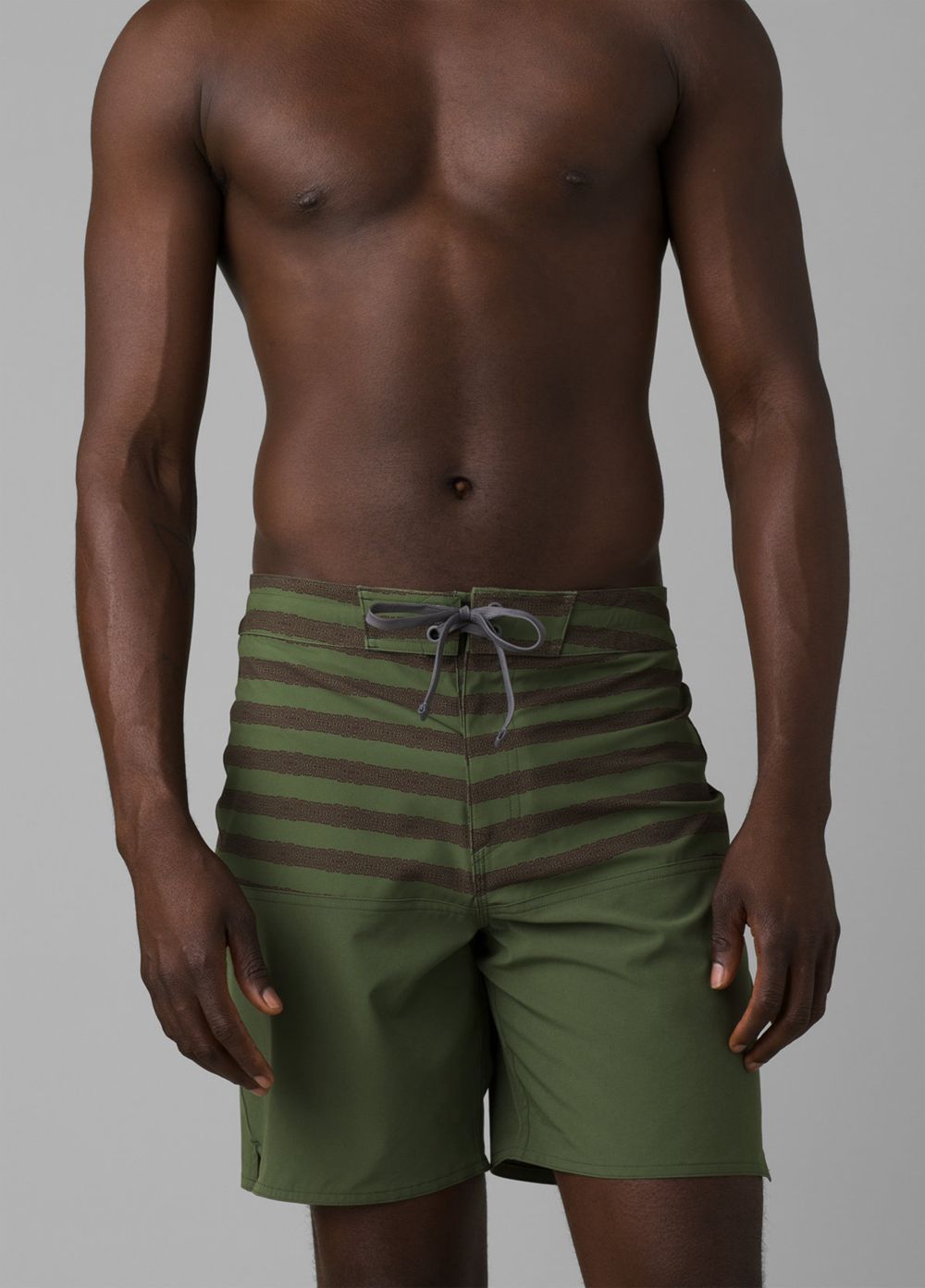 Green Men's PrAna On The Rocks Boardshorts | KEUCNT124