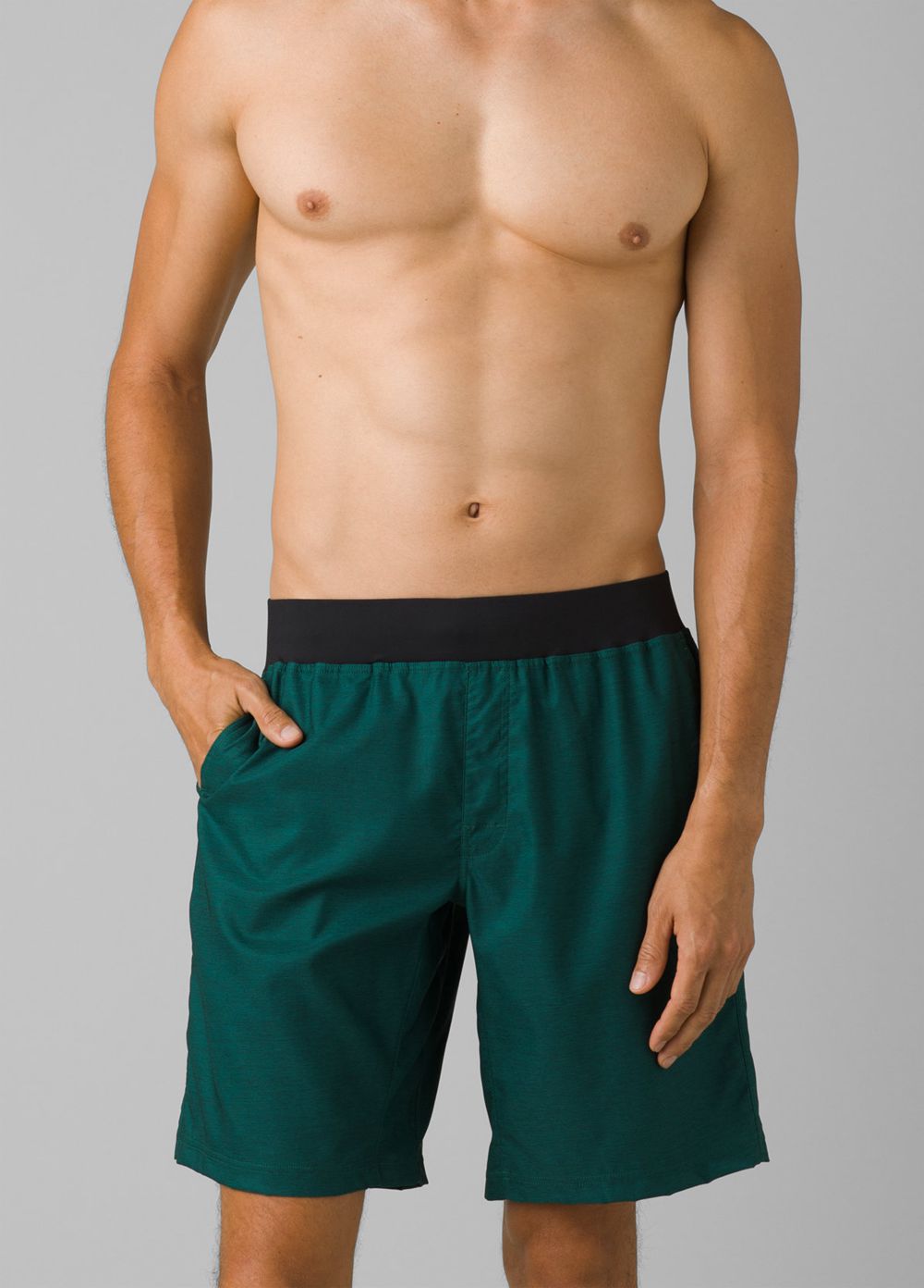 Green Men's PrAna Peak to Creek Shorts | TKAHPM380