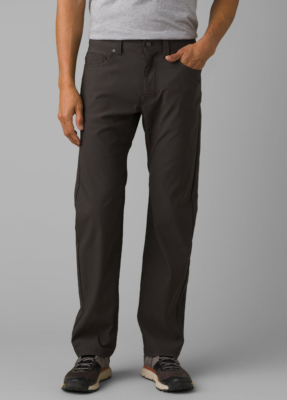 Grey Men's PrAna Brion II Pants | OUTPSA153