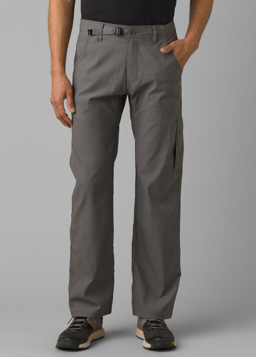 Grey Men's PrAna Stretch Zion II Pants | HKZJWD036