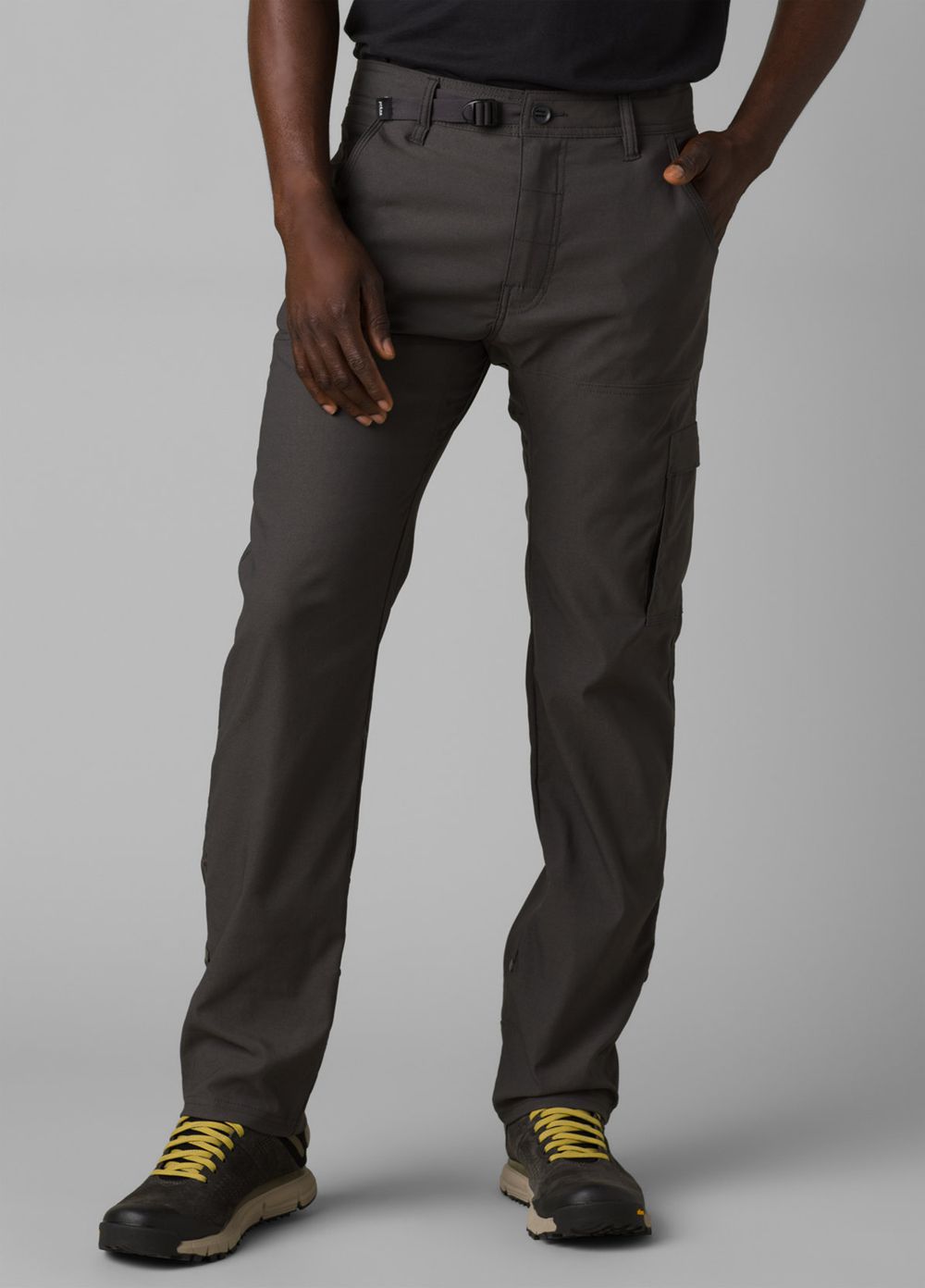 Grey Men's PrAna Stretch Zion Slim II Pants | JXPIHN489