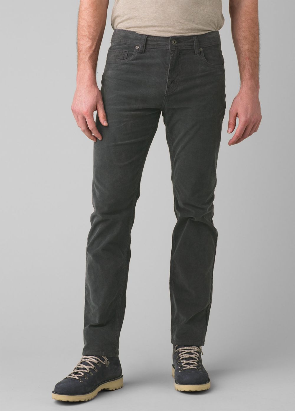 Grey Men's PrAna Sustainer Pants | YKEVXL560