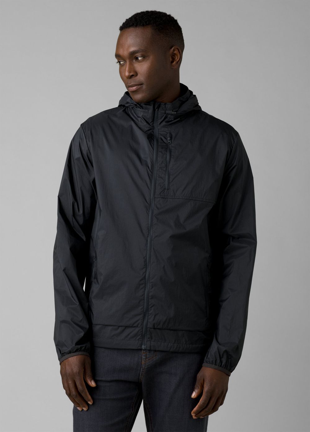 Grey Men's PrAna Transit Range Jackets | TPLJZO436