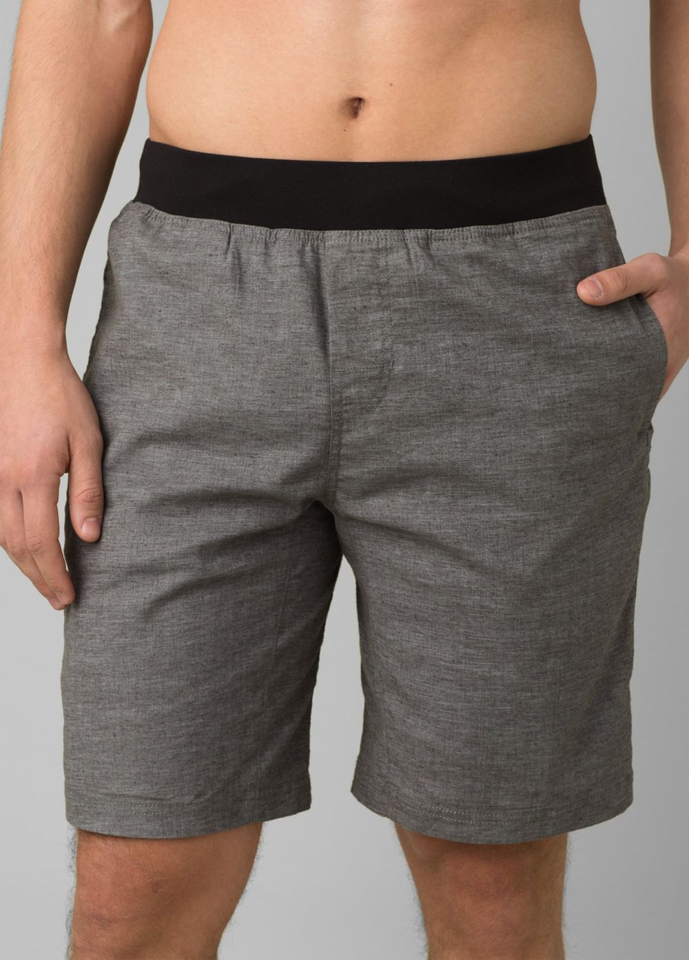 Grey Men's PrAna Vaha Shorts | FLSEYV963