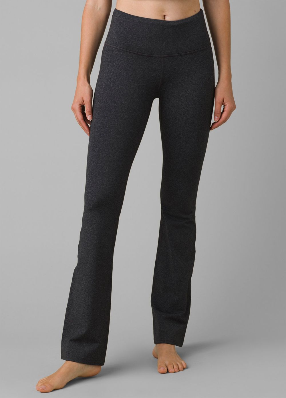 Grey Women's PrAna Transform Flare Leggings | PFXUNI836